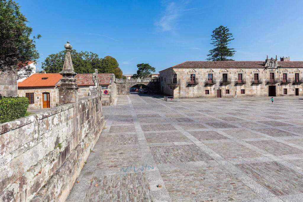 Villa Casa Amplia Frente A La Playa Cambados Esterno foto