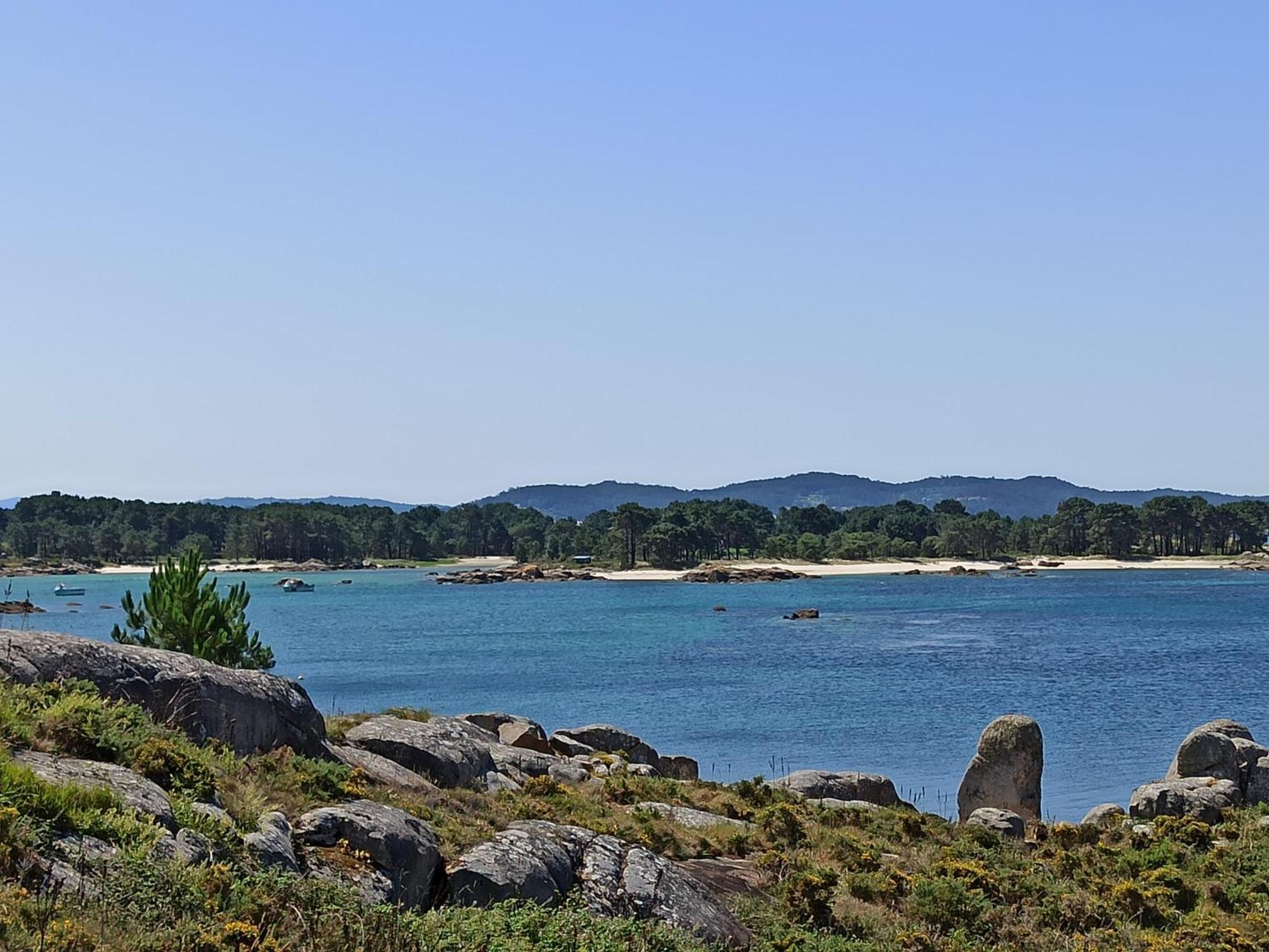 Villa Casa Amplia Frente A La Playa Cambados Esterno foto